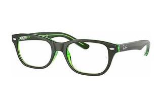 Ray-Ban Junior RY1555 3665 Brown On Green Fluo