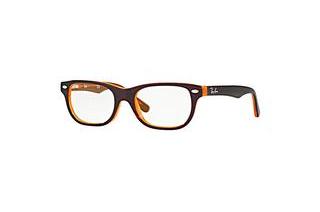 Ray-Ban Junior RY1555 3674 TOP BROWN ON ORANGE FLUO
