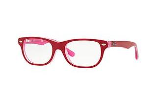 Ray-Ban Junior RY1555 3761 BORDEAUX ON TRANSPARENT PINK