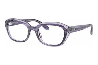 Ray-Ban Junior RY1636 3989 Striped Violet On Transparent Violet