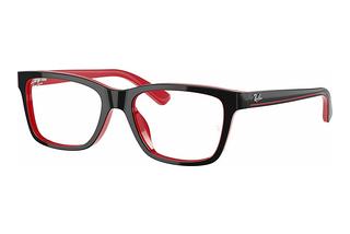 Ray-Ban Kids RY1536 3573 Black On Red