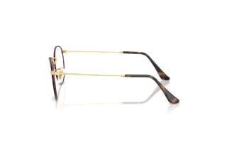 Vista lateral Ray-Ban ROUND METAL (RX3447V - 3188)