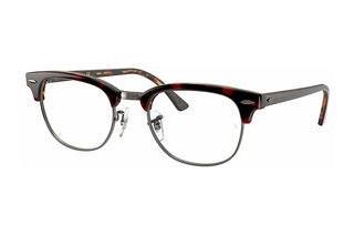 Ray-Ban RX5154 5911 TRANSPARENT RED ON HAVANA
