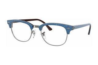 Ray-Ban RX5154 8052 WRINKLED BLUE ON BROWN