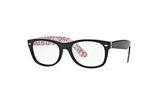 Ray-Ban RX5184 5014 TOP BLACK ON TEXTURE WHITE