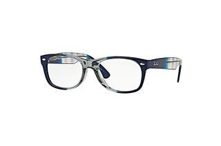 Ray-Ban RX5184 5516 GRADIENT GREY ON BLUE