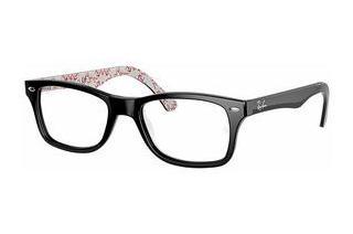 Ray-Ban RX5228 5014 BLACK ON TEXTURE WHITE