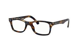 Ray-Ban RX5228 5711 SPOTTED BLU/BROWN/YELLOW
