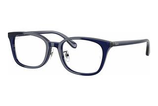 Ray-Ban RX5407D 5986 Transparent Dark Blue