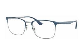 Ray-Ban RX6421 3101 BLUE ON SILVER