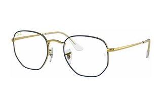 Ray-Ban RX6448 3105 BLUE ON LEGEND GOLD
