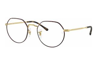 Ray-Ban RX6465 3188 Matte Havana On Matte Arista Gold