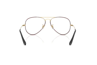 Vista posterior Ray-Ban AVIATOR (RX6489 - 3175)
