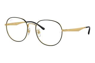 Ray-Ban RX6517D 2991 Black On Gold