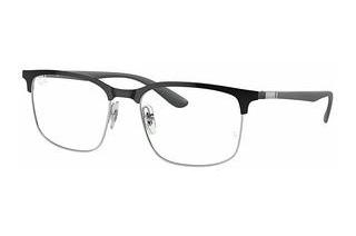 Ray-Ban RX6518 3163 Black On Silver