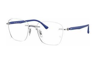 Ray-Ban RX8769 1231 BLUE ON SILVER