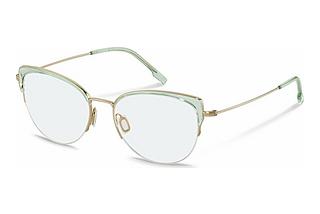 Rodenstock R7139 B000 light green, gold