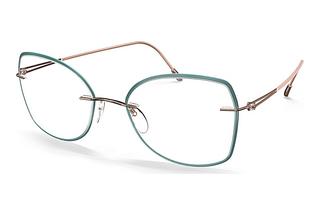 Silhouette 5566-JD 3530 Rose Gold / Teal