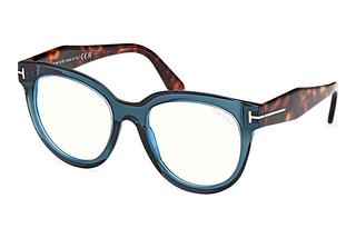 Tom Ford FT5987-B 092 Glänzend Hellblau