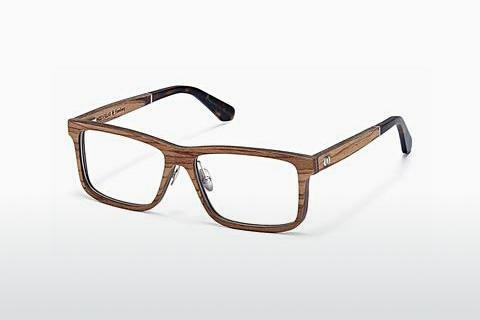 משקפיים Wood Fellas Eisenberg (10943 zebrano)