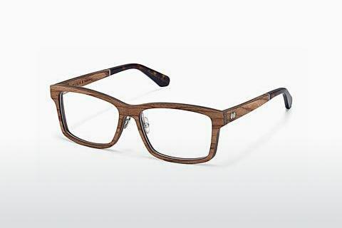 Gafas de diseño Wood Fellas Haltenberg (10949 zebrano)