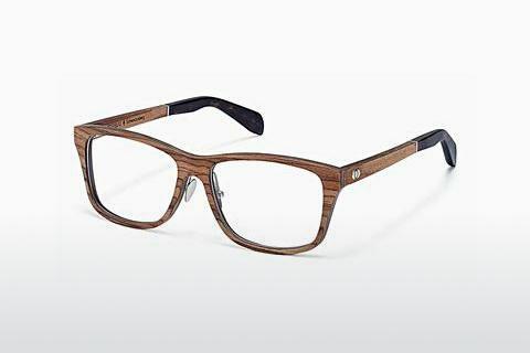 Brilles Wood Fellas Schwarzenberg (10954 zebrano)