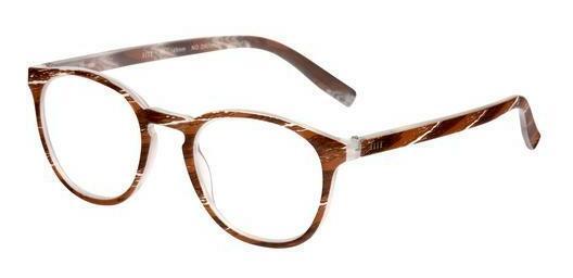 Gafas de diseño Elle Ready Reader (EL15933 BR D1.00)