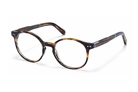 Gafas de diseño Wood Fellas Solln Premium (10935 ebony/havana)