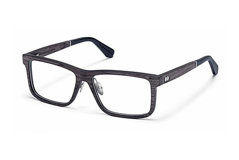 Lunettes de vue Wood Fellas Eisenberg (10943 black oak)