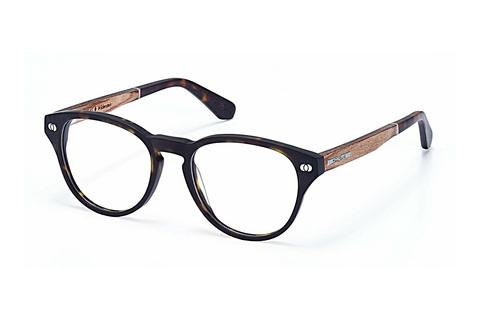 Gafas de diseño Wood Fellas Wildenstein (10947 zebrano)