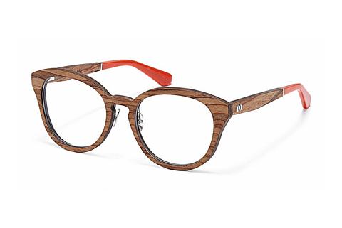 Lunettes de vue Wood Fellas Possenhofen (10955 zebrano)