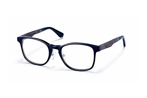 Gafas de diseño Wood Fellas Friedenfels (10975 black oak)