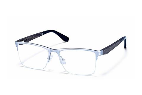 Lunettes de vue Wood Fellas Gruttenstein (10982 black oak/silver matte)