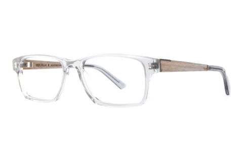 Glasögon Wood Fellas Maximilian Premium (10999 chalk oak/crystal grey)