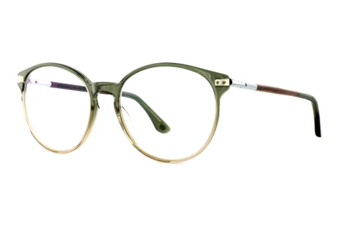 Glasögon Wood Fellas Halo (11020 macassar/green)