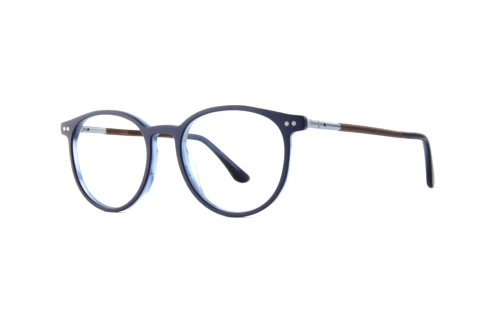 Rame Ochelari Wood Fellas Point (11037 macassar/blue)