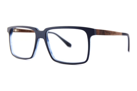 Glasögon Wood Fellas Next (11043 curled/blue)