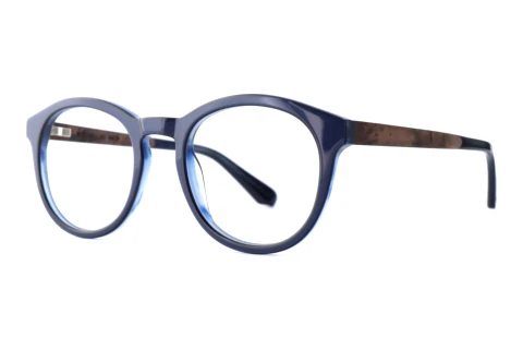 Glasögon Wood Fellas Drop (11071 curled/blue)