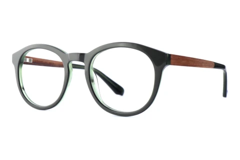 Glasögon Wood Fellas Drop (11071 macassar/green)