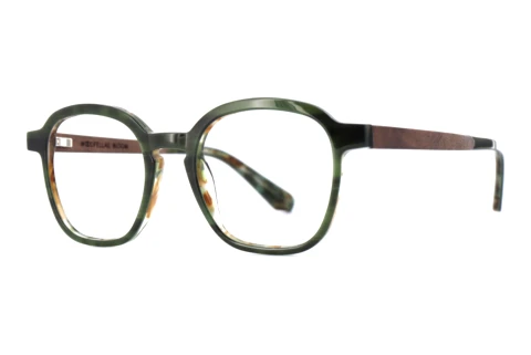 Glasögon Wood Fellas BLOOM (11084 curled/green)