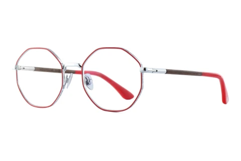 Glasögon Wood Fellas EASE (11087 curled/silver/red)