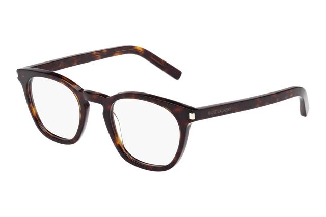 007 BROWN // Eyeglasses Saint Laurent SL 187 SLIM