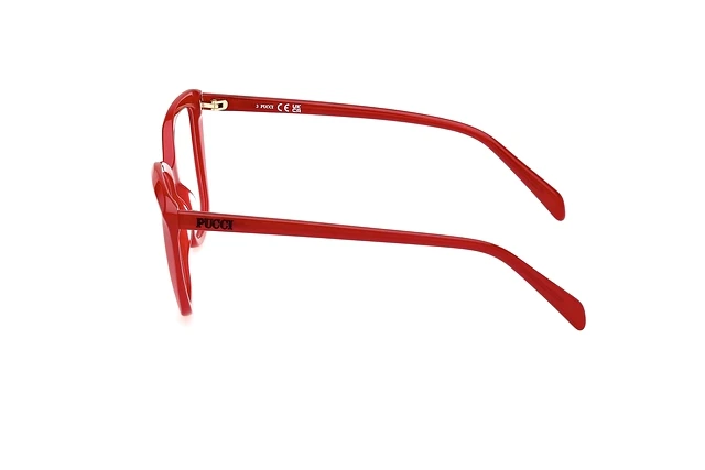 Emilio Pucci Rectangle Women Wine Acetate Frame Emilio Pucci EP5212 Eyeglasses | FREE Shipping - Go-Optic.com main image 4