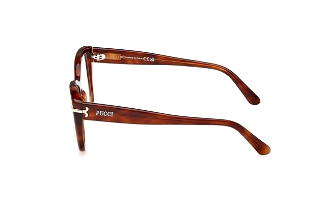 Emilio Pucci Eyeglasses Ep5227 053 50/17/140 - NWT Emilio Pucci EP 5157 052 Tortoise Round Plastic Eyeglasses  main image 3