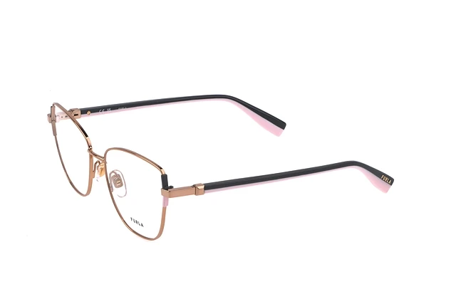 $_57.PNG?set_id=880000500F FURLA OPTICAL VFU727 Eyeglasses SHINY-COPPER-GOLD-02AM 54mm display picture 1