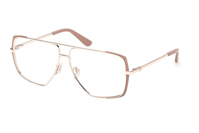 NWT Guess GU50248-058-60 Eyeglasses Guess GU50248 Gold, Black Prescription Eyeglasses main image 4