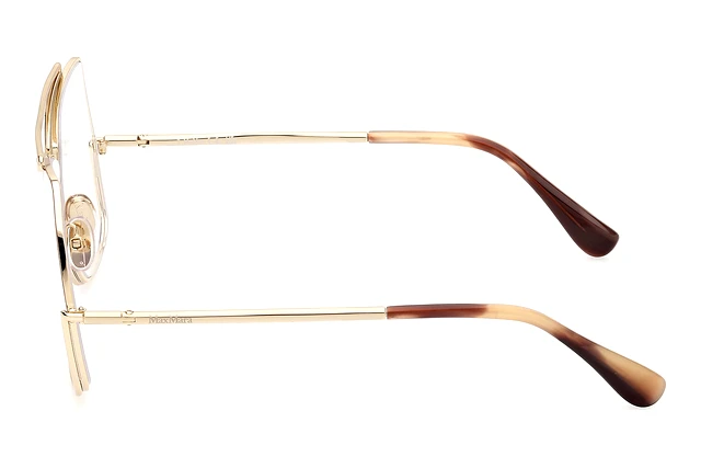Max Mara MM5118-B 032 Eyeglasses Gold 58mm Square Frame Max Mara MM5118-B Glasses MM5118-B 032 Light Gold - eye-oo.com main image 4