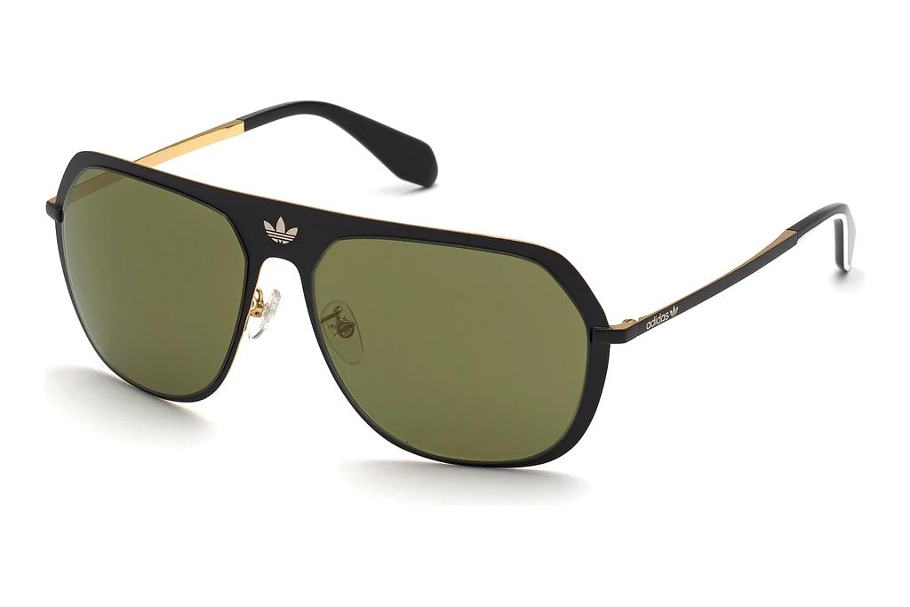 Adidas Originals   OR0037 02Q grün verspiegelt02Q - schwarz matt / grün verspiegelt