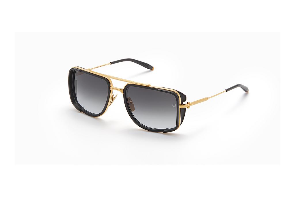 Akoni Eyewear   AKS-500 D Dark Grey to Clear - ARYellow Gold - Matte Black w/Dark Grey to Clear - AR