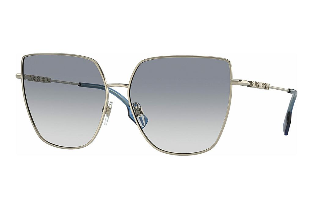 Burberry   BE3143 110979 Clear Gradient BlueLight Gold